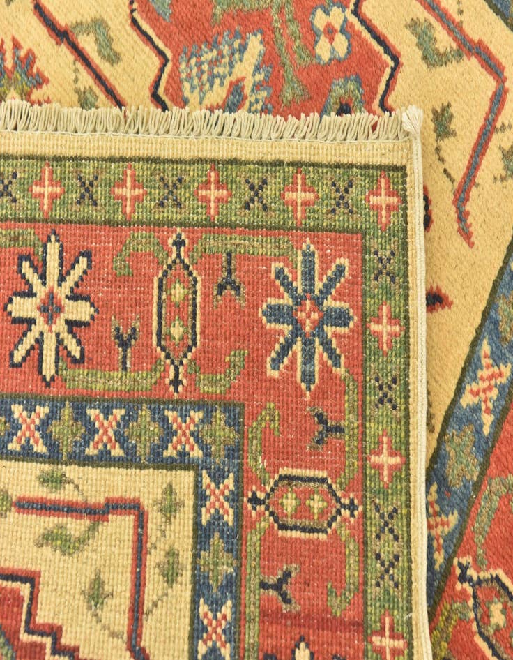 Detail image of 2' 10 x 4' 1  Hand Knotted Kazak Rug