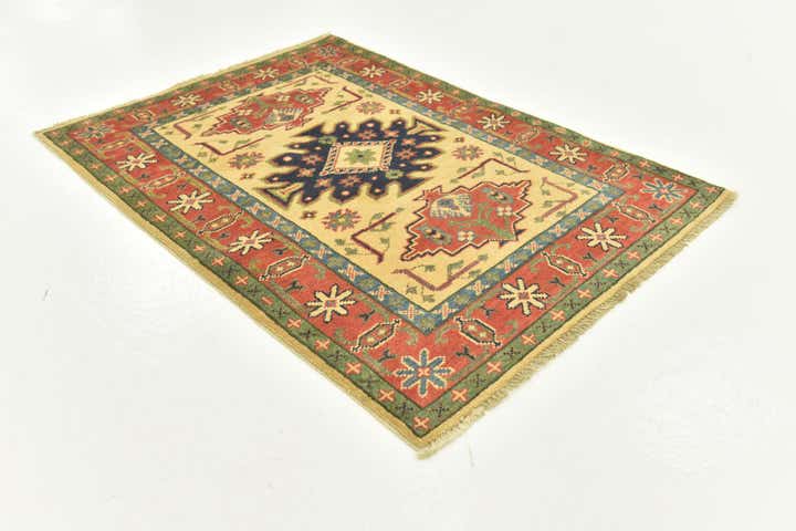 2' 10 x 4' 1 Hand Knotted Kazak Rug