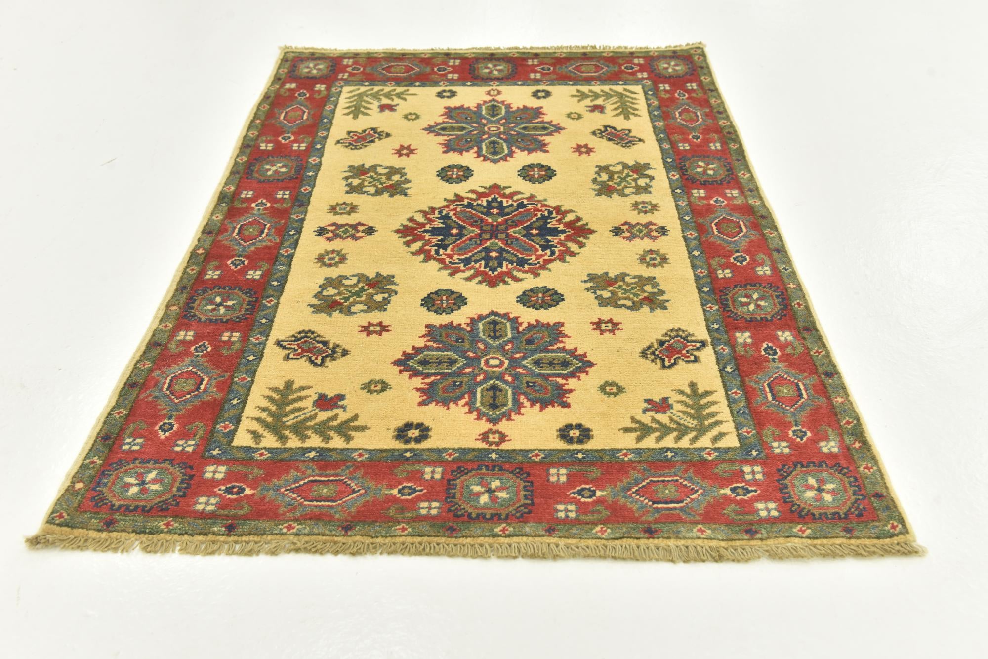 2' 10 x 3' 11 Hand Knotted Kazak Rug