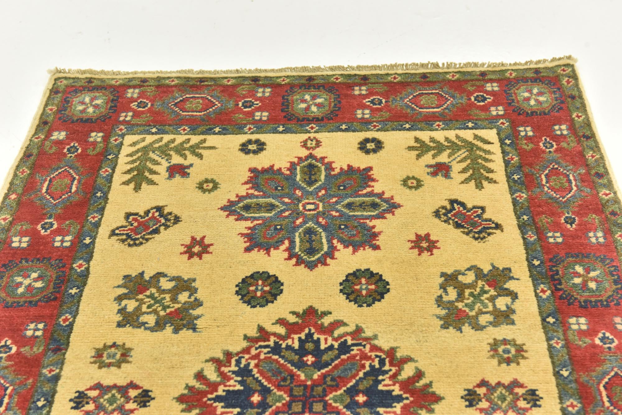 2' 10 x 3' 11 Hand Knotted Kazak Rug