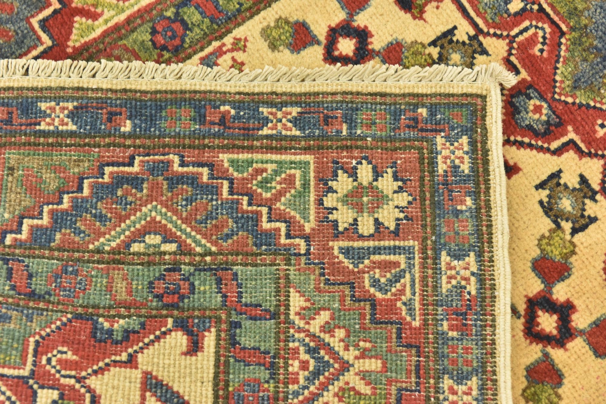 2' 9 x 3' 11 Hand Knotted Kazak Rug
