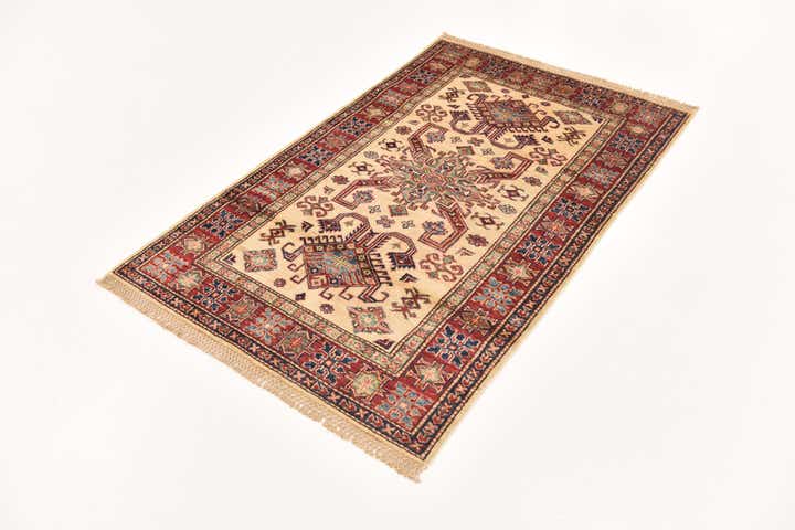 3' 2 x 5' Hand Knotted Kazak Oriental Rug