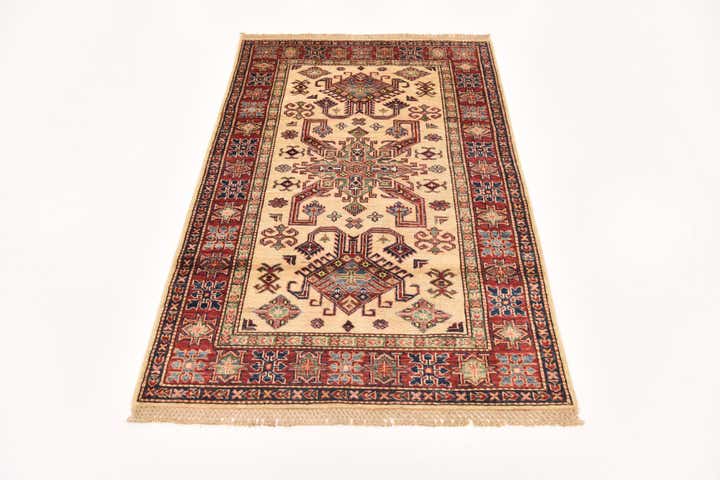 3' 2 x 5' Hand Knotted Kazak Oriental Rug