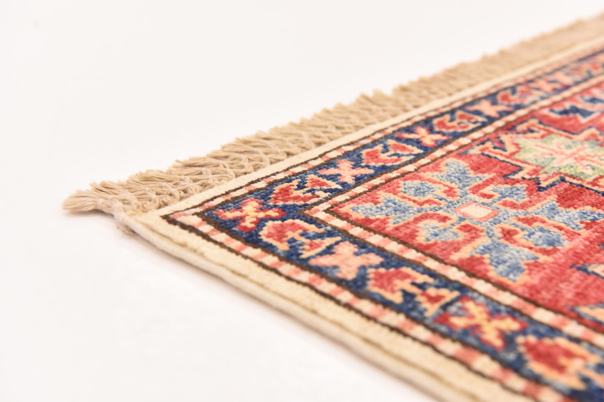 3' 2 x 5' Hand Knotted Kazak Oriental Rug