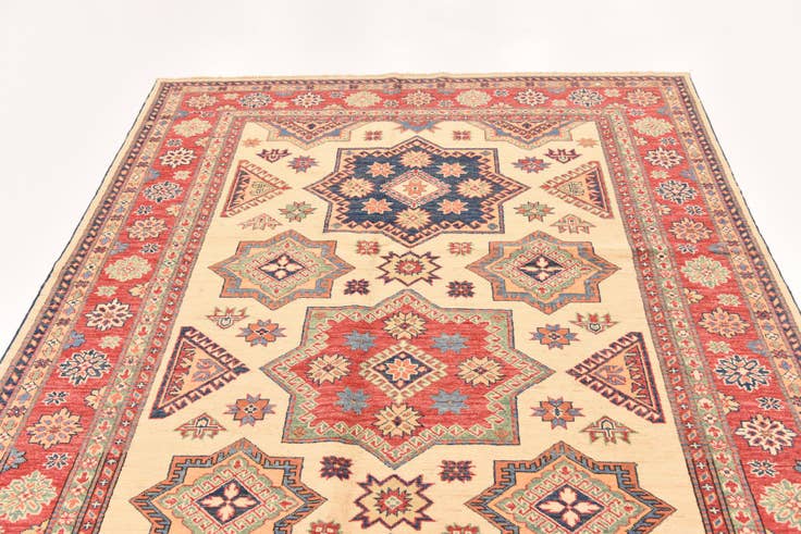 Detail image of 5' 9 x 8' 7 Hand Knotted Kazak Oriental Rug