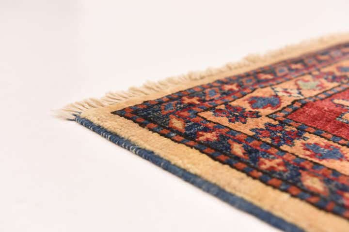 5' 9 x 8' 7 Hand Knotted Kazak Oriental Rug