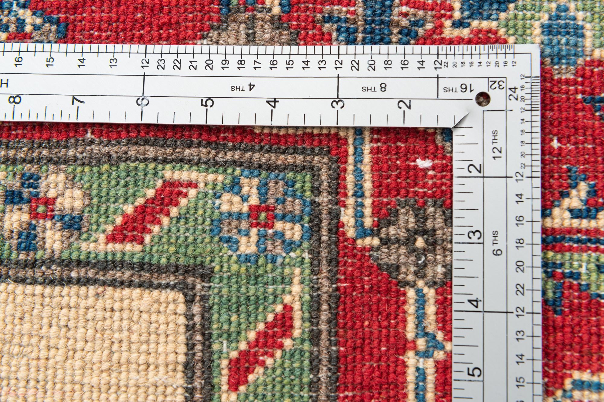 5' 8 x 7' 7 Hand Knotted Kazak Rug