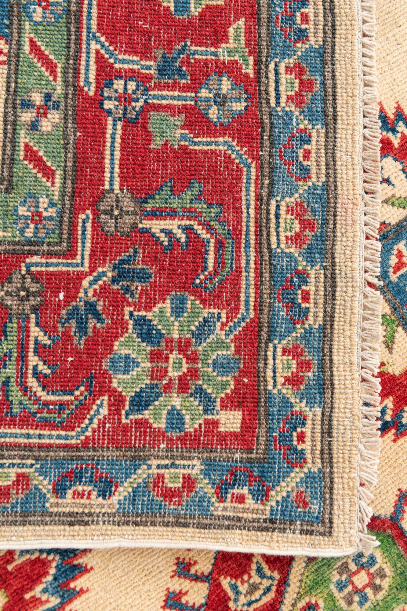 5' 8 x 7' 7 Hand Knotted Kazak Rug