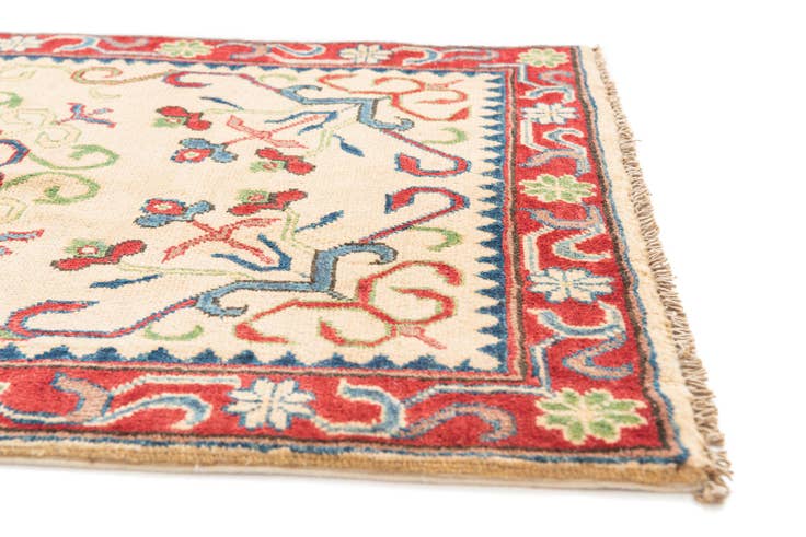 Detail image of 2' 8 x 4' 2 Hand Knotted Kazak Rug