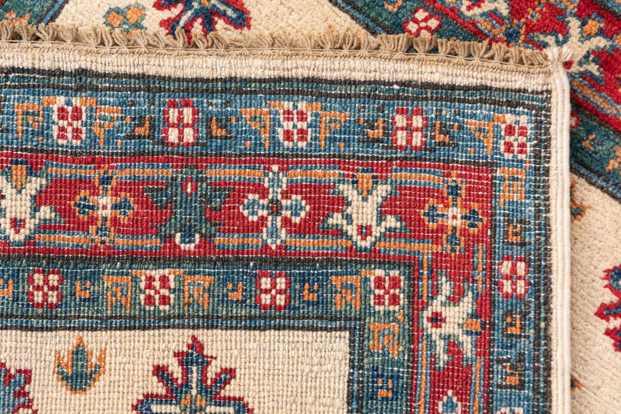 2' 8 x 4' 2 Hand Knotted Kazak Rug