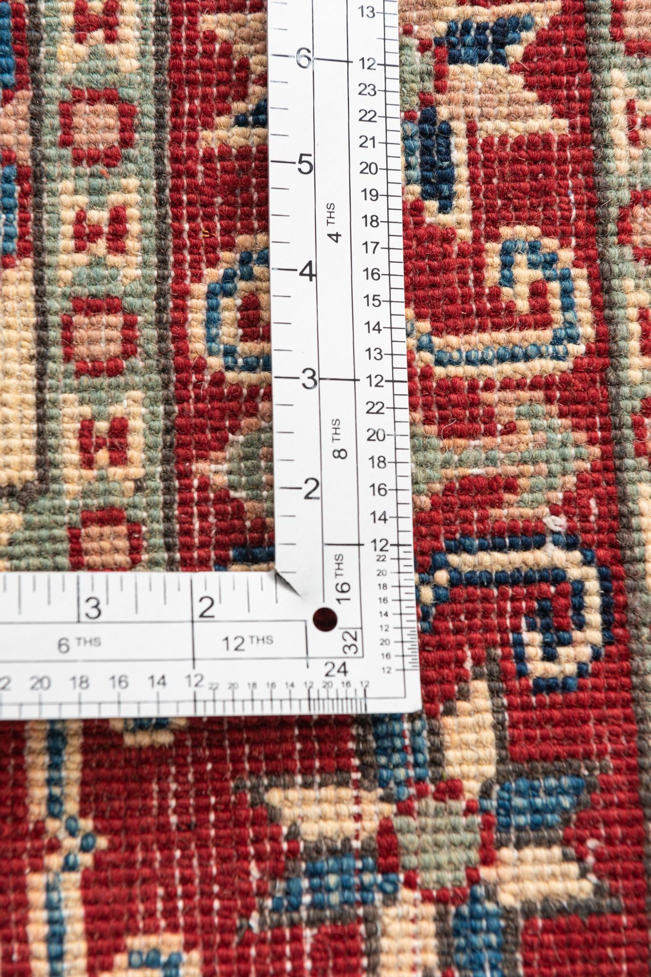 2' 10 x 4' 2 Hand Knotted Kazak Rug