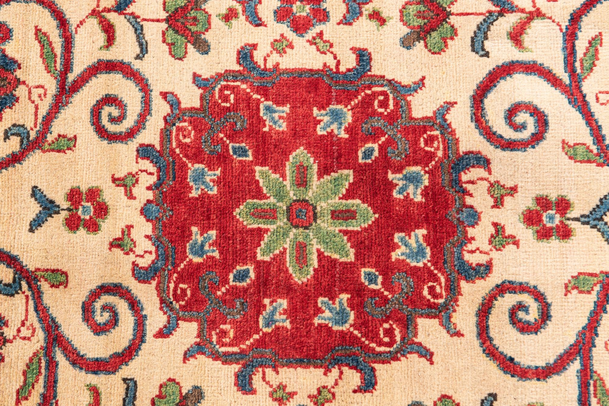 2' 8 x 4' Hand Knotted Kazak Rug