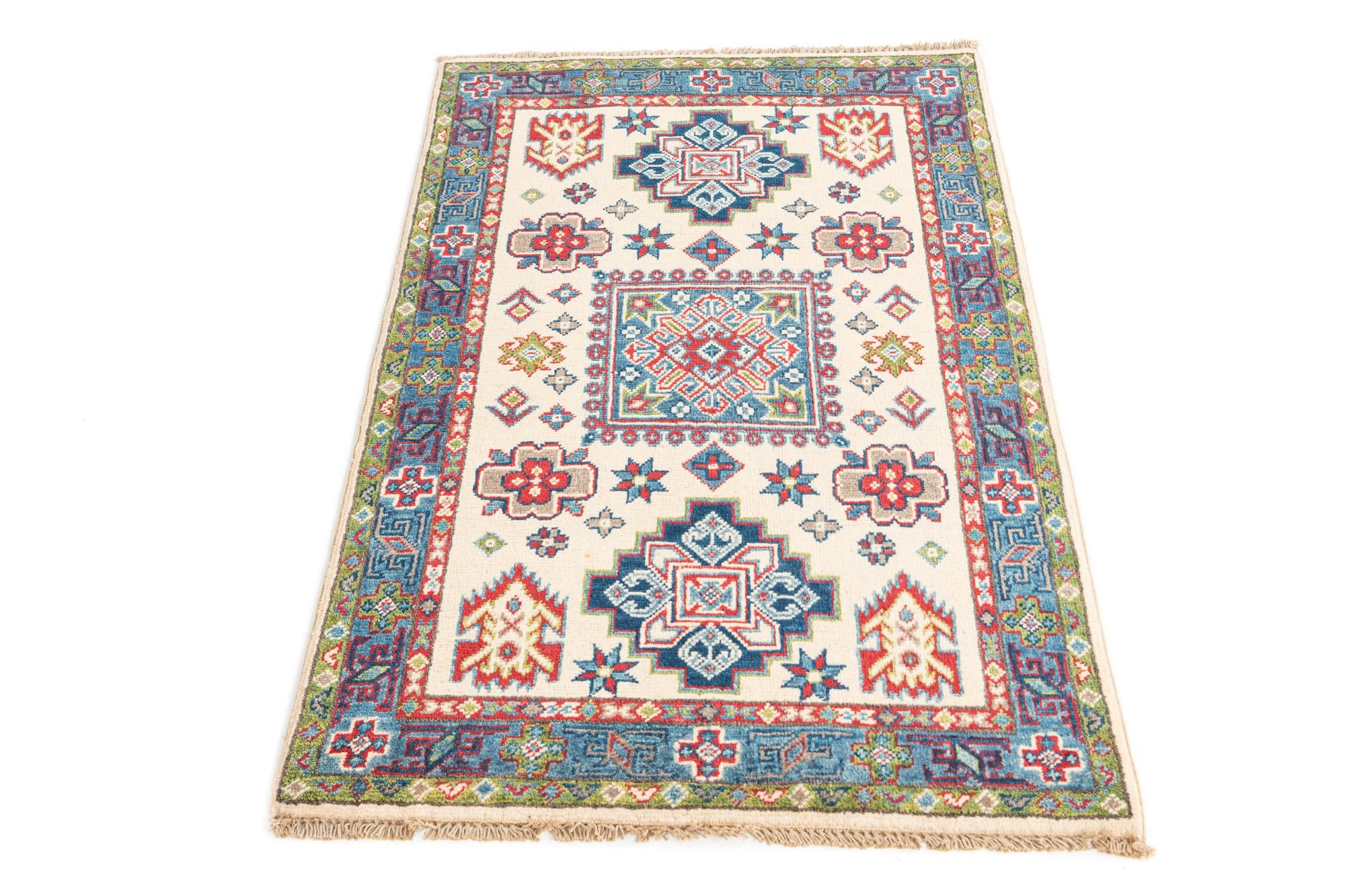 2' 8 x 4' 2 Hand Knotted Kazak Rug