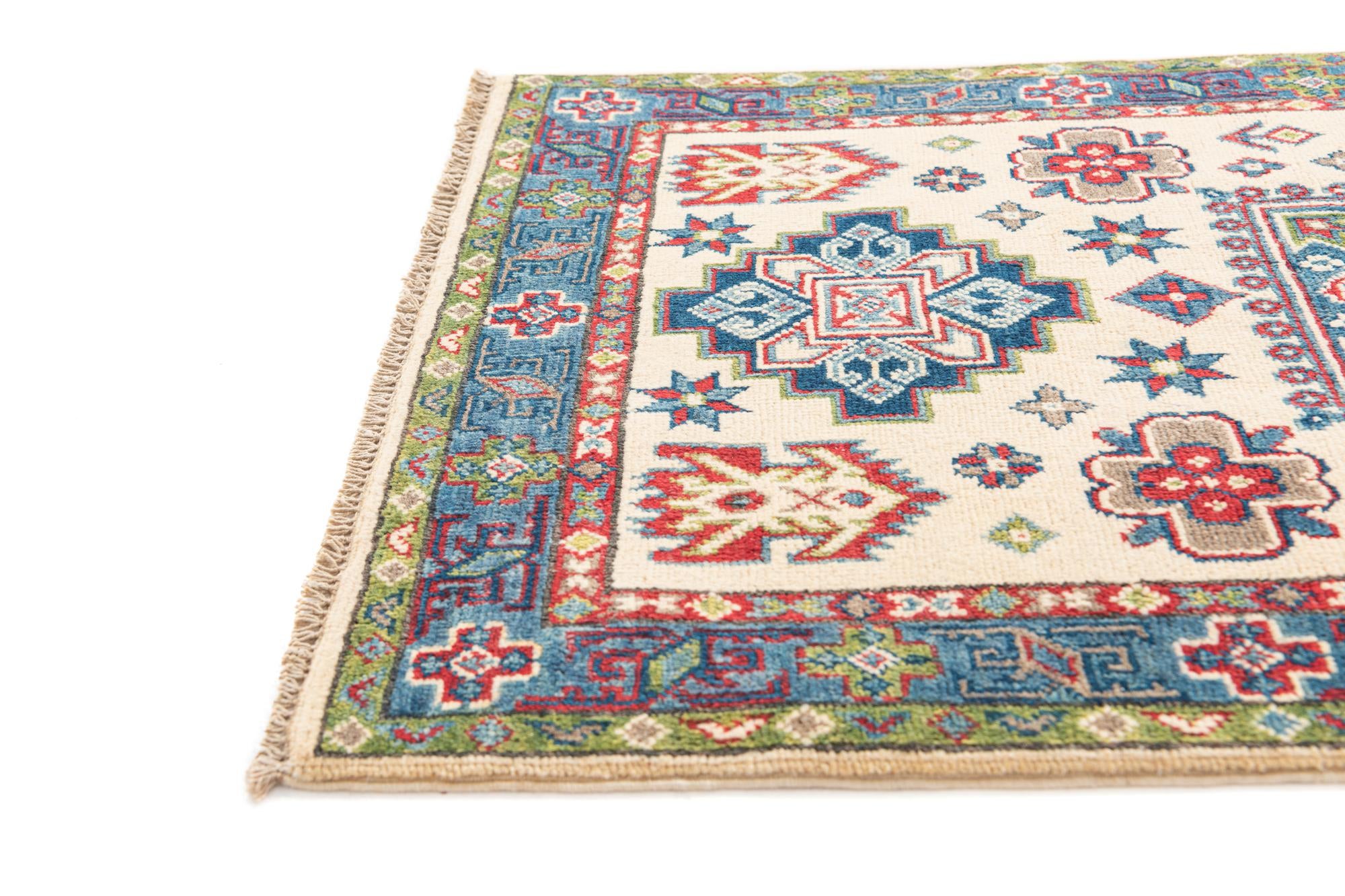 2' 8 x 4' 2 Hand Knotted Kazak Rug