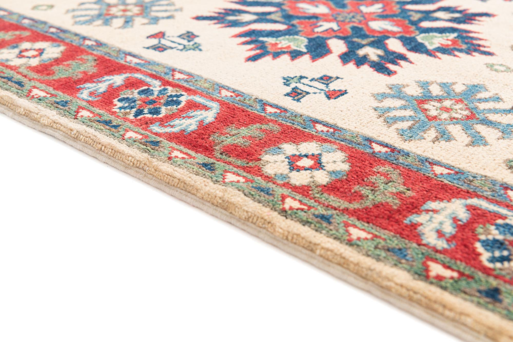 2' 9 x 4' Hand Knotted Kazak Rug