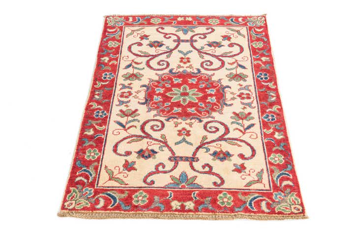 2' 8 x 3' 10 Hand Knotted Kazak Rug