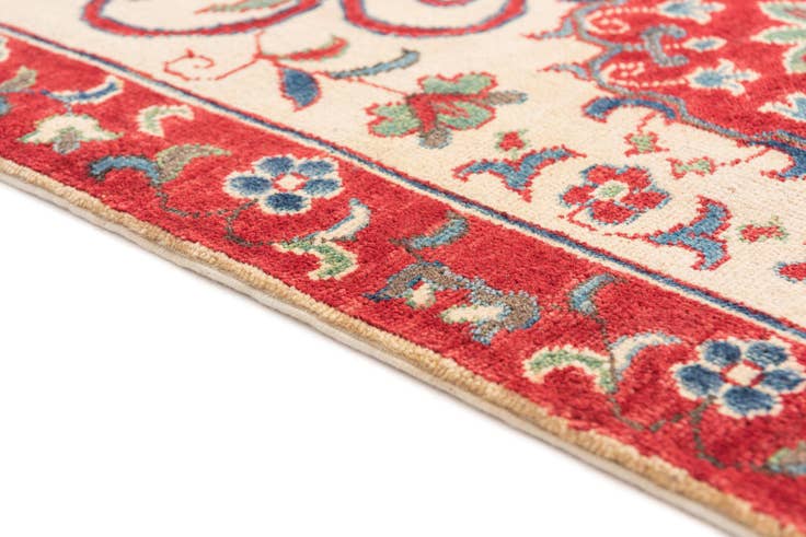 Detail image of 2' 8 x 3' 10 Hand Knotted Kazak Rug