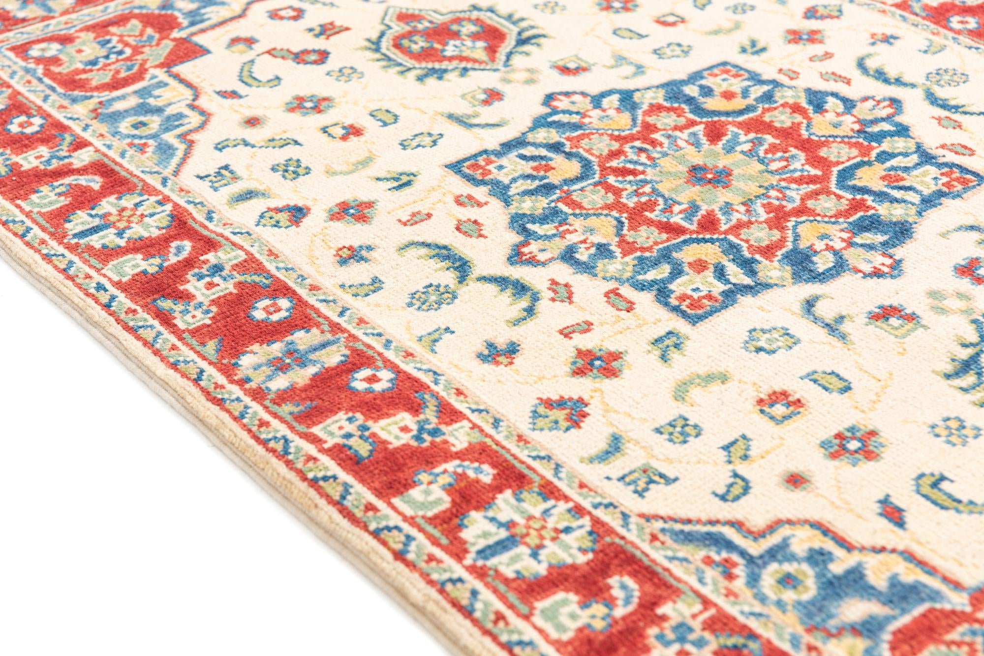 2' 8 x 4' 1 Hand Knotted Kazak Rug