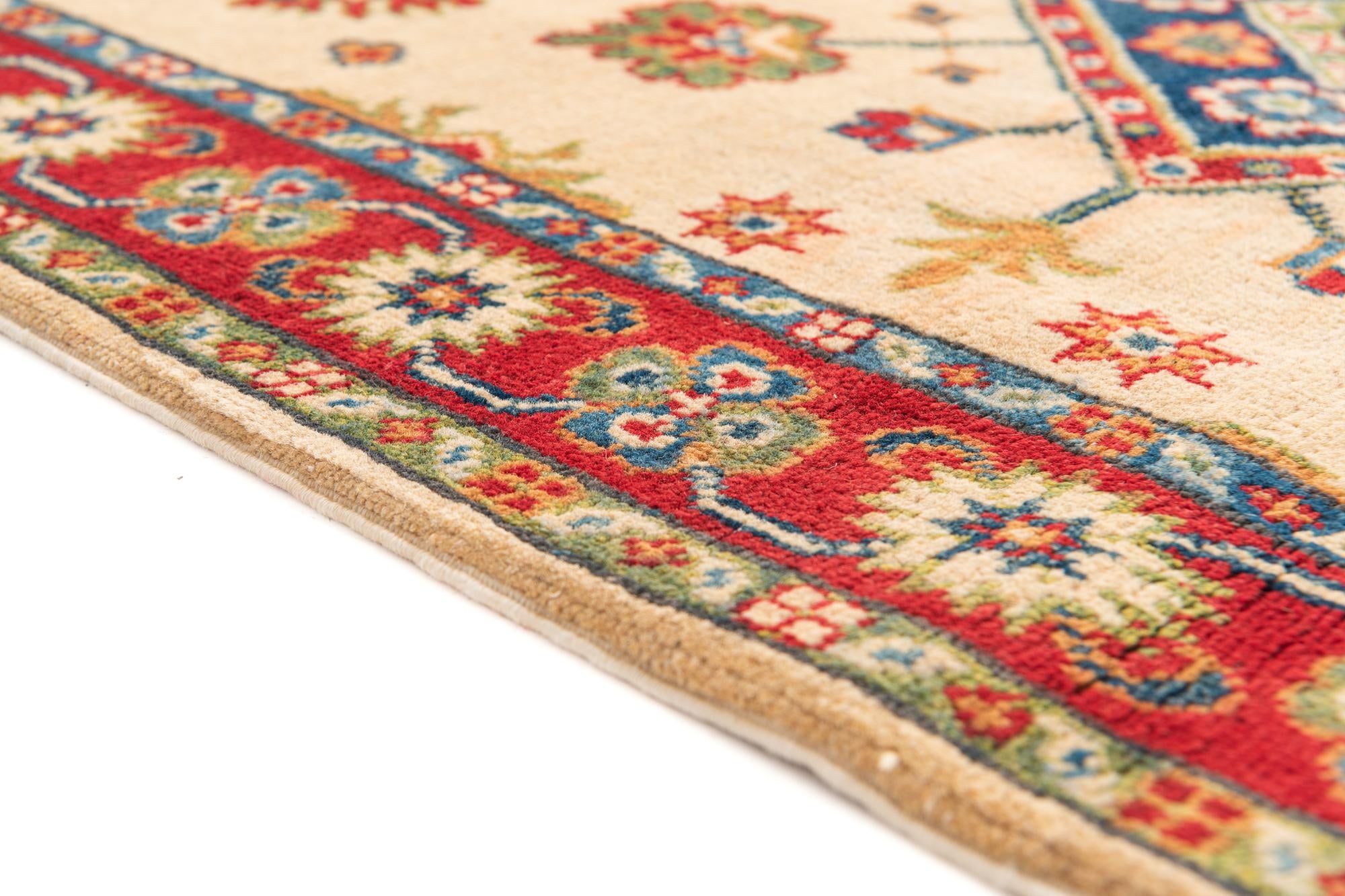 95cm x 150cm anudado a mano Kazak Alfombra