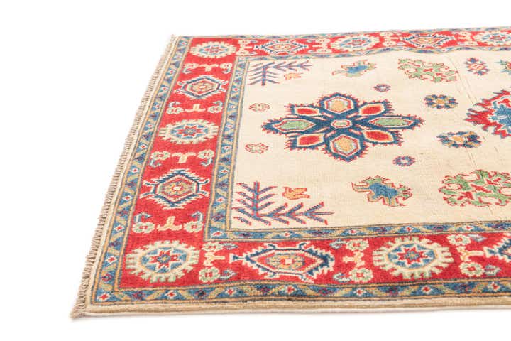 3' 4 x 5' 1 Hand Knotted Kazak Rug