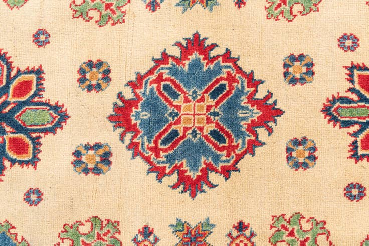 Detail image of 3' 4 x 5' 1 Hand Knotted Kazak Rug