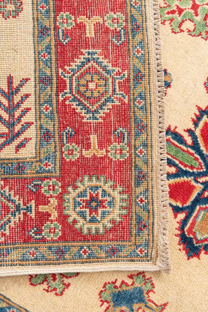3' 4 x 5' 1 Hand Knotted Kazak Rug