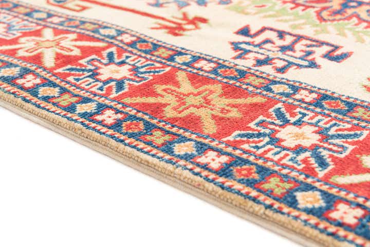 3' 3 x 4' 10 Hand Knotted Kazak Rug