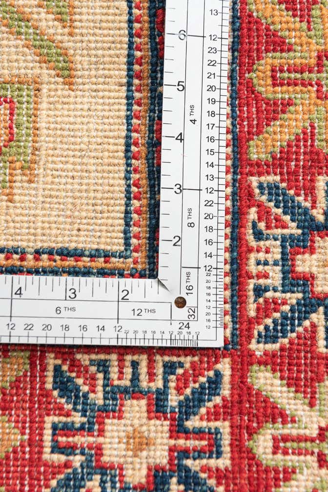3' 3 x 4' 10 Hand Knotted Kazak Rug