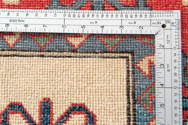 5' 7 x 7' 7 Hand Knotted Kazak Rug