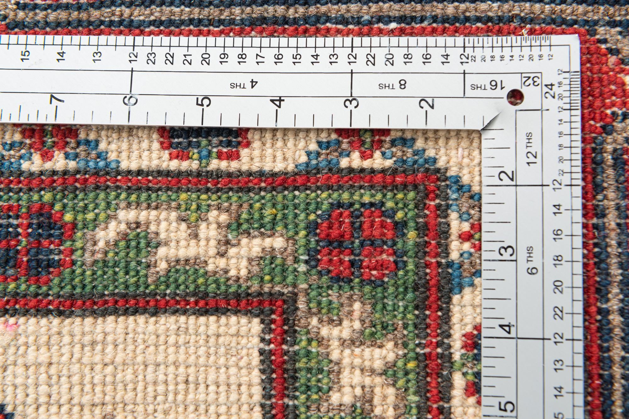 5' 9 x 7' 10 Hand Knotted Kazak Rug
