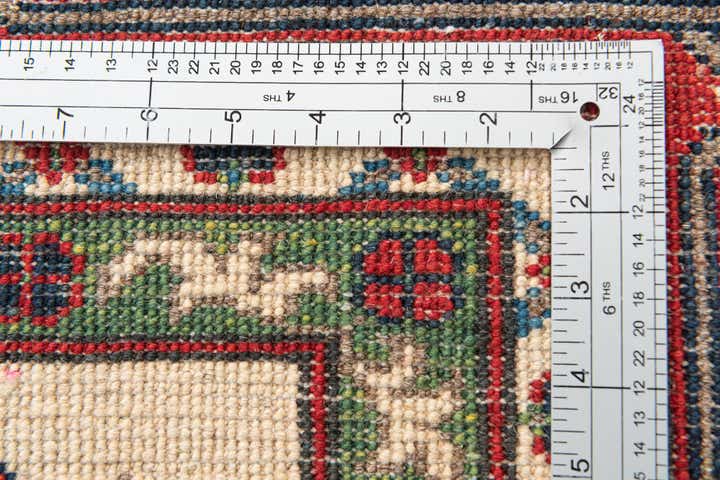 5' 9 x 7' 10 Hand Knotted Kazak Rug