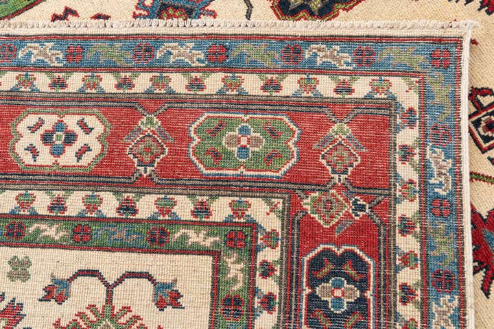 5' 9 x 7' 10 Hand Knotted Kazak Rug
