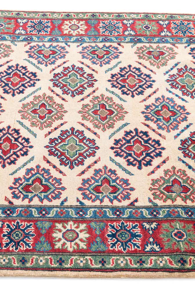 4' 2 x 6' 2 Hand Knotted Kazak Rug