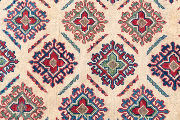 4' 2 x 6' 2 Hand Knotted Kazak Rug
