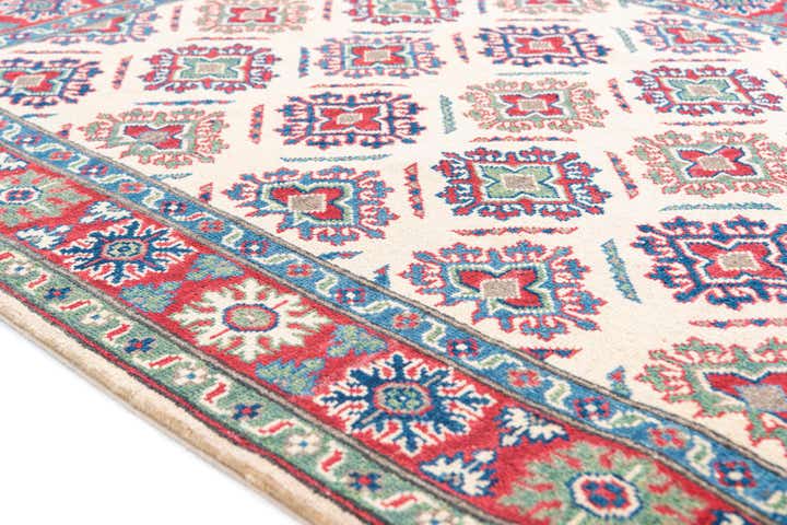4' 2 x 6' 2 Hand Knotted Kazak Rug
