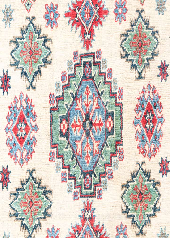 4' x 6' Hand Knotted Kazak Rug