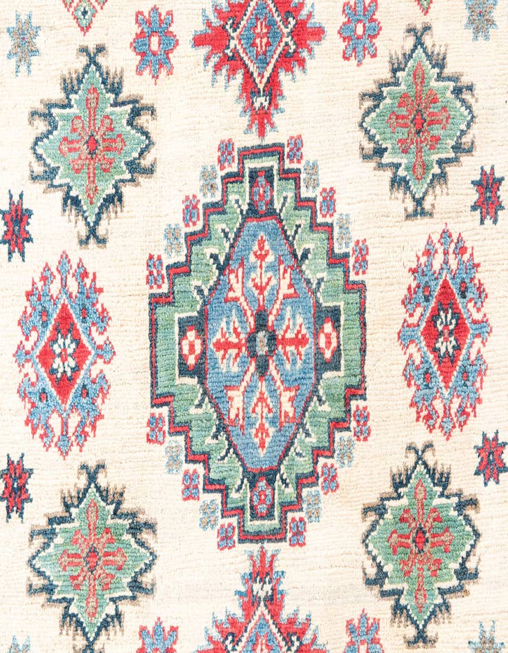 Detail image of 4' x 6' Hand Knotted Kazak Rug