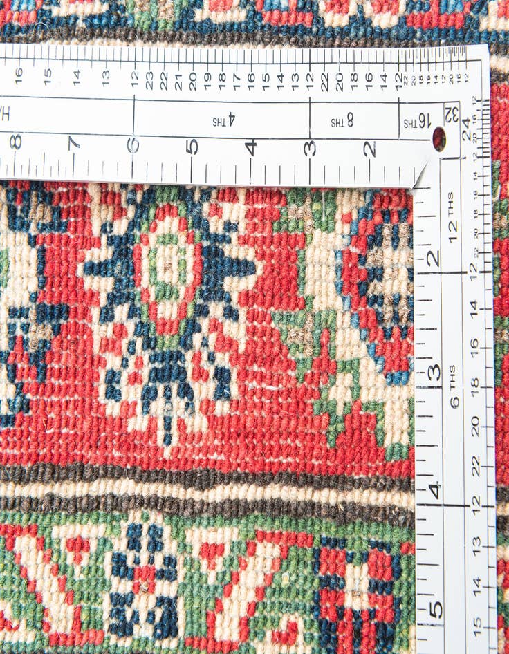 Detail image of 4' x 6' Hand Knotted Kazak Rug