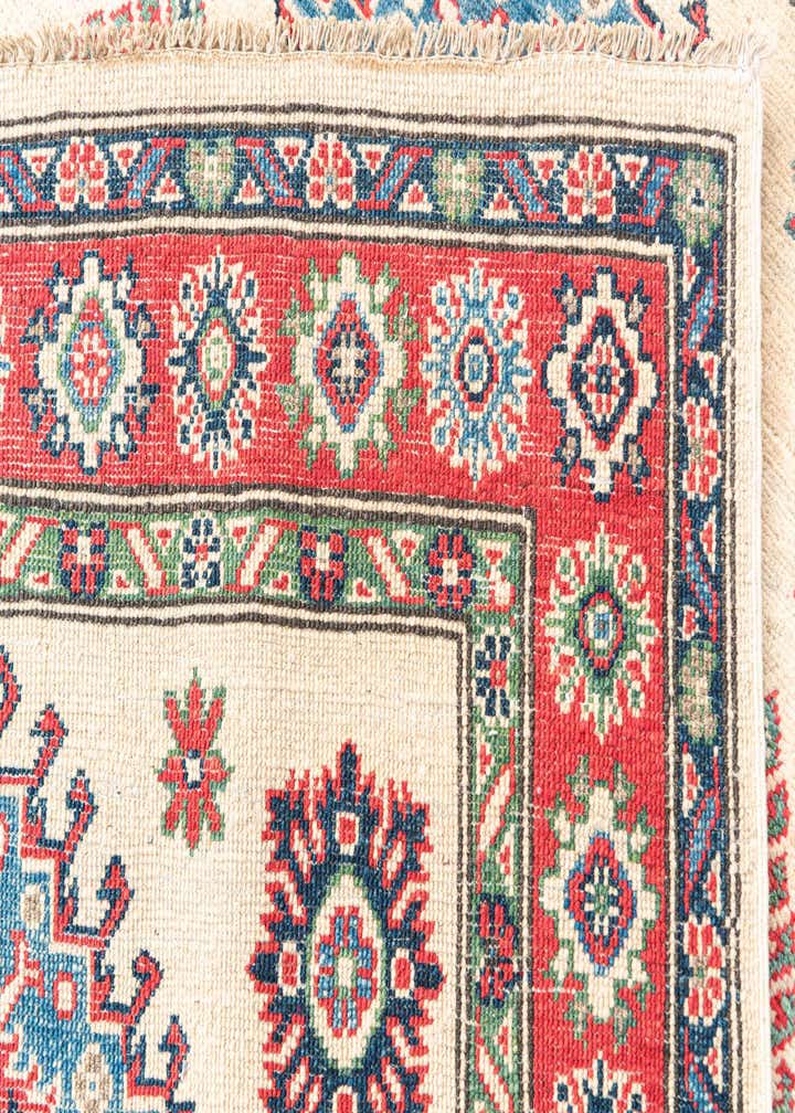 4' x 6' Hand Knotted Kazak Rug