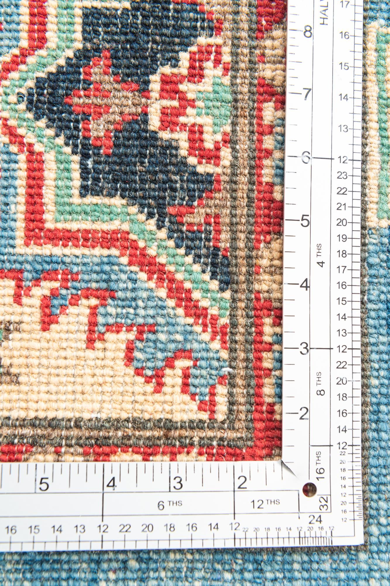 4' x 6' 4 Hand Knotted Kazak Rug