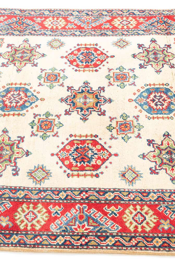 4' 2 x 6' 2 Hand Knotted Kazak Rug