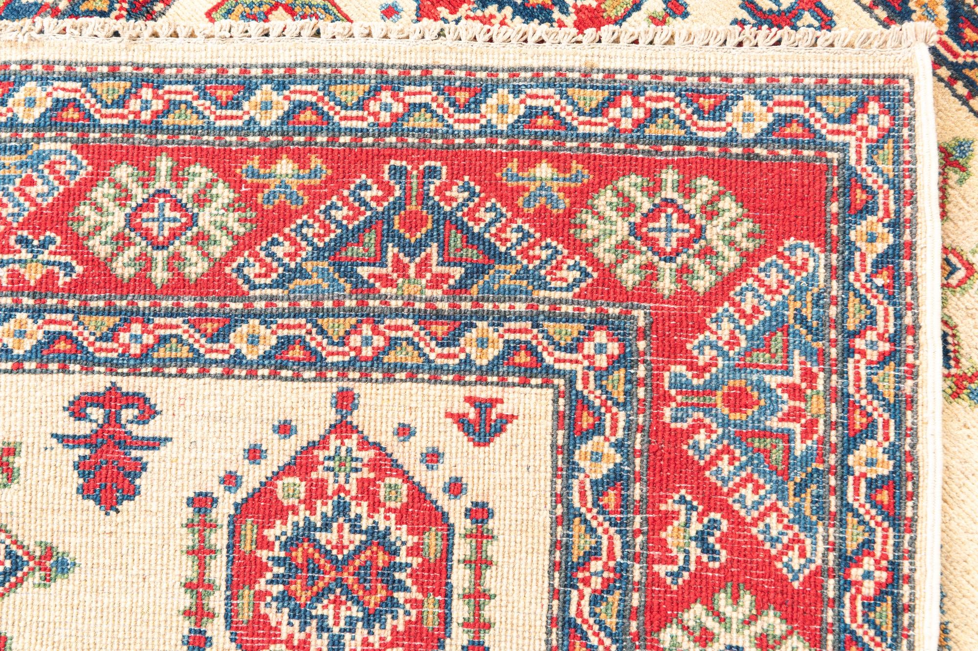 4' 2 x 6' 2 Hand Knotted Kazak Rug