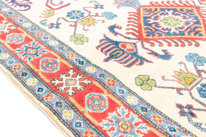 4' x 6' Hand Knotted Kazak Rug