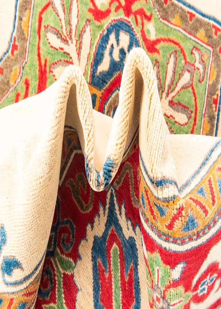 5' 6 x 7' 8 Hand Knotted Kazak Rug