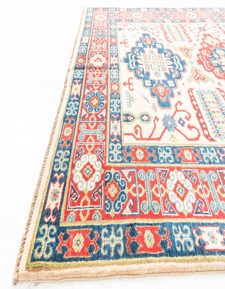 Detail image of 5' 9 x 7' 10  Hand Knotted Kazak Rug