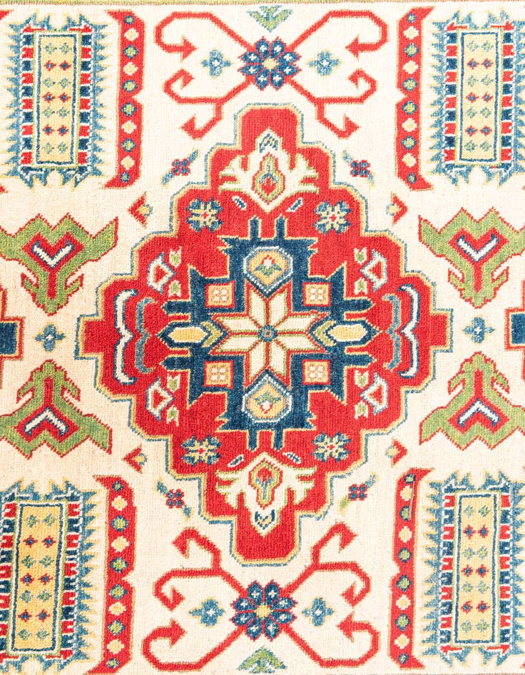 Detail image of 5' 9 x 7' 10  Hand Knotted Kazak Rug