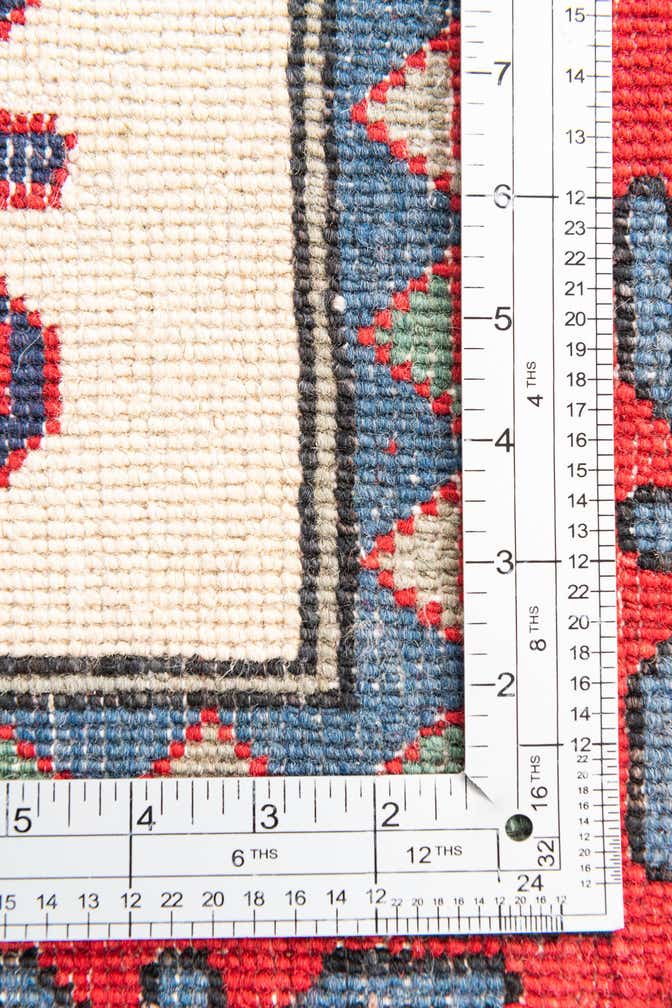 5' 8 x 8' Hand Knotted Kazak Rug