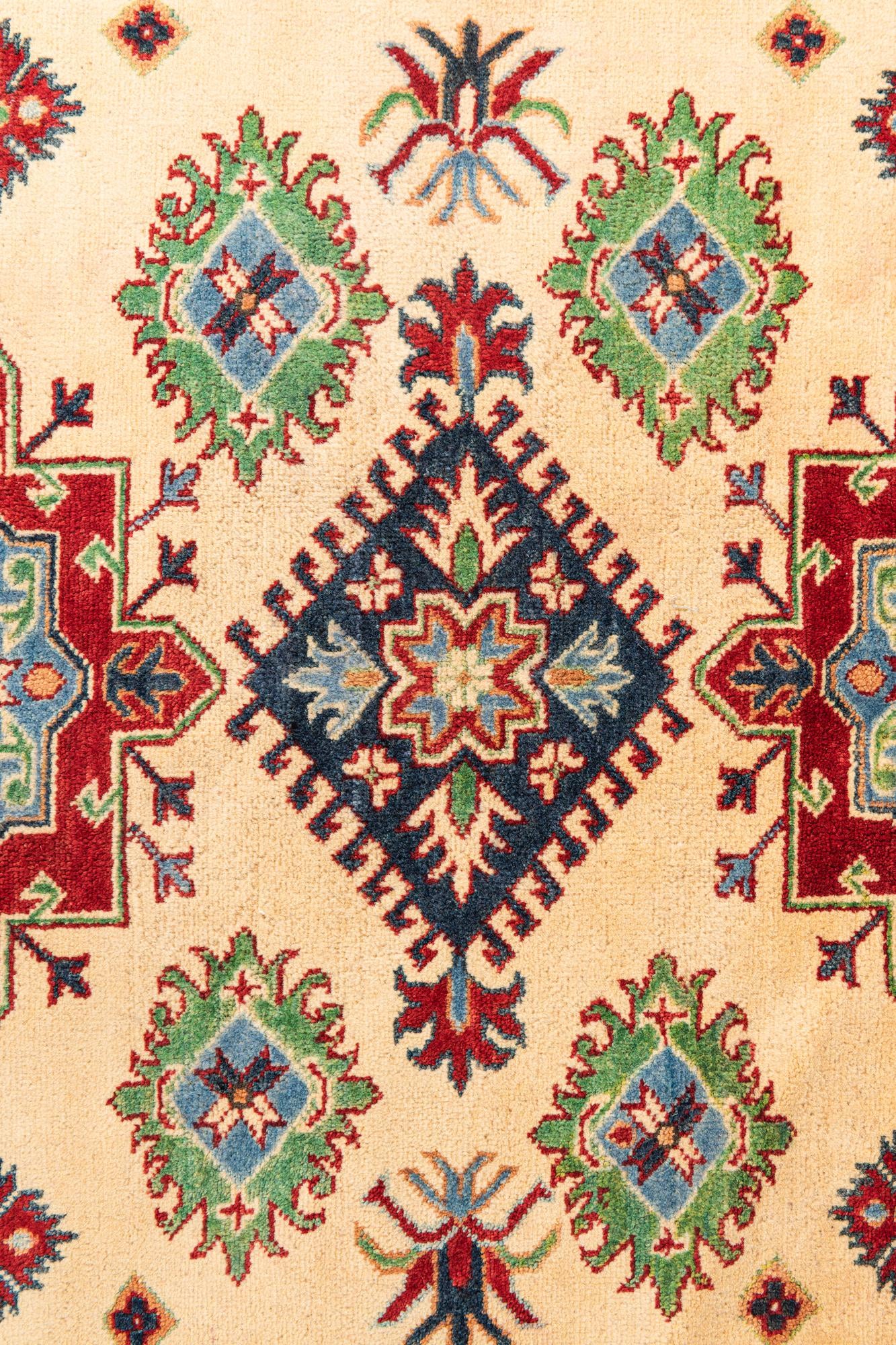 5' x 6' 8 Hand Knotted Kazak Rug