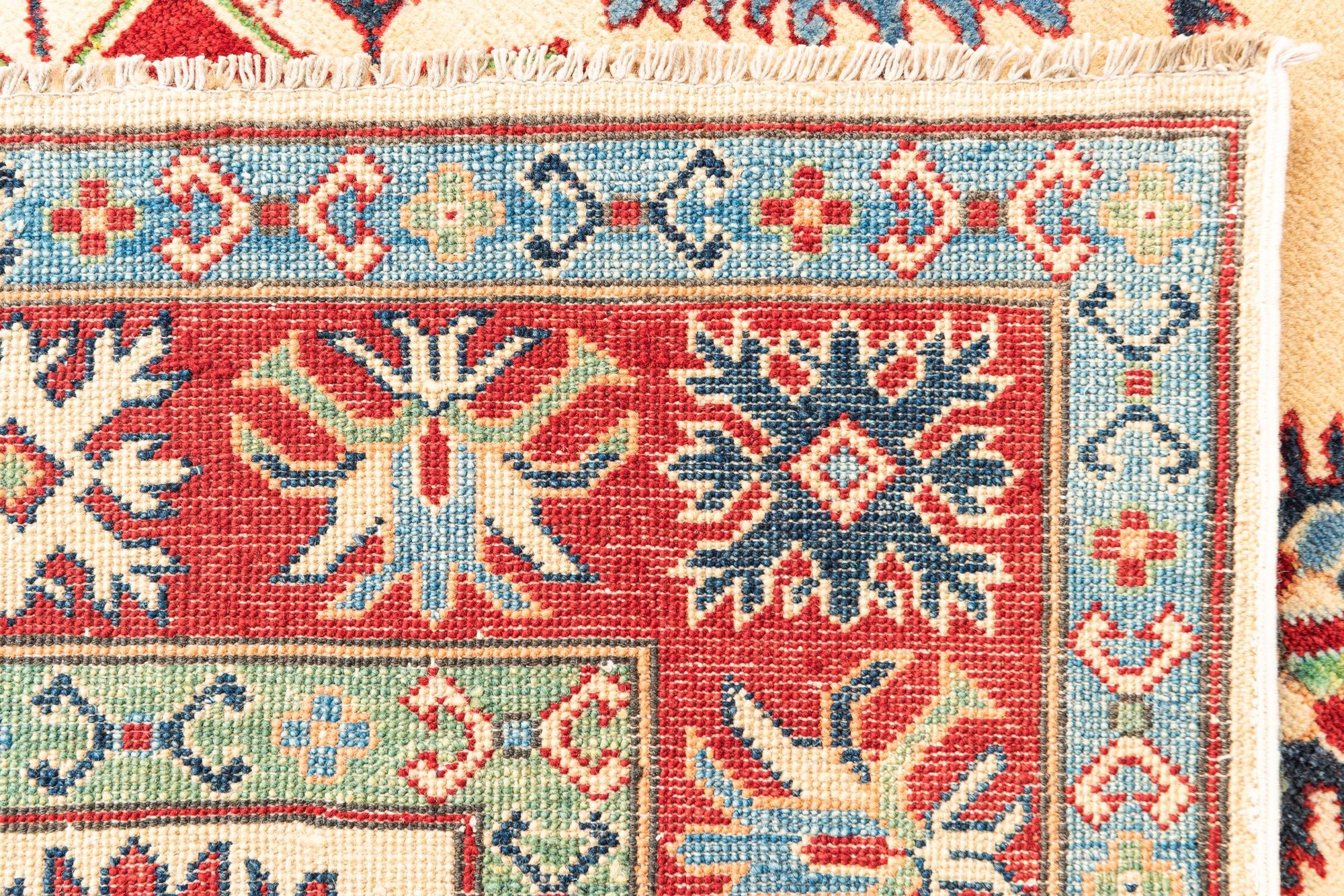 5' x 6' 8 Hand Knotted Kazak Rug