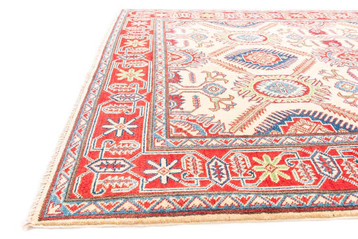 5' x 7' Hand Knotted Kazak Rug